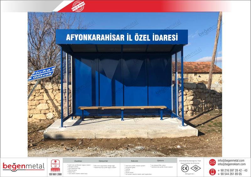 Saclı Otobüs Durak Modelleri