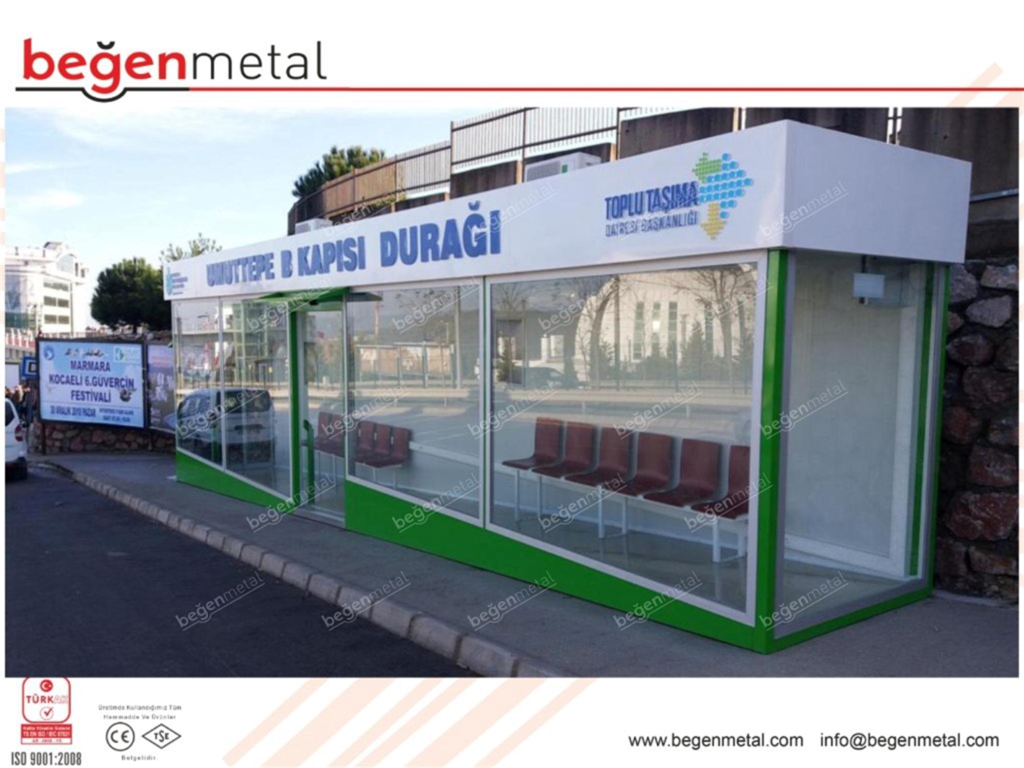 Kapalı, klimalı ve akıllı duraklar