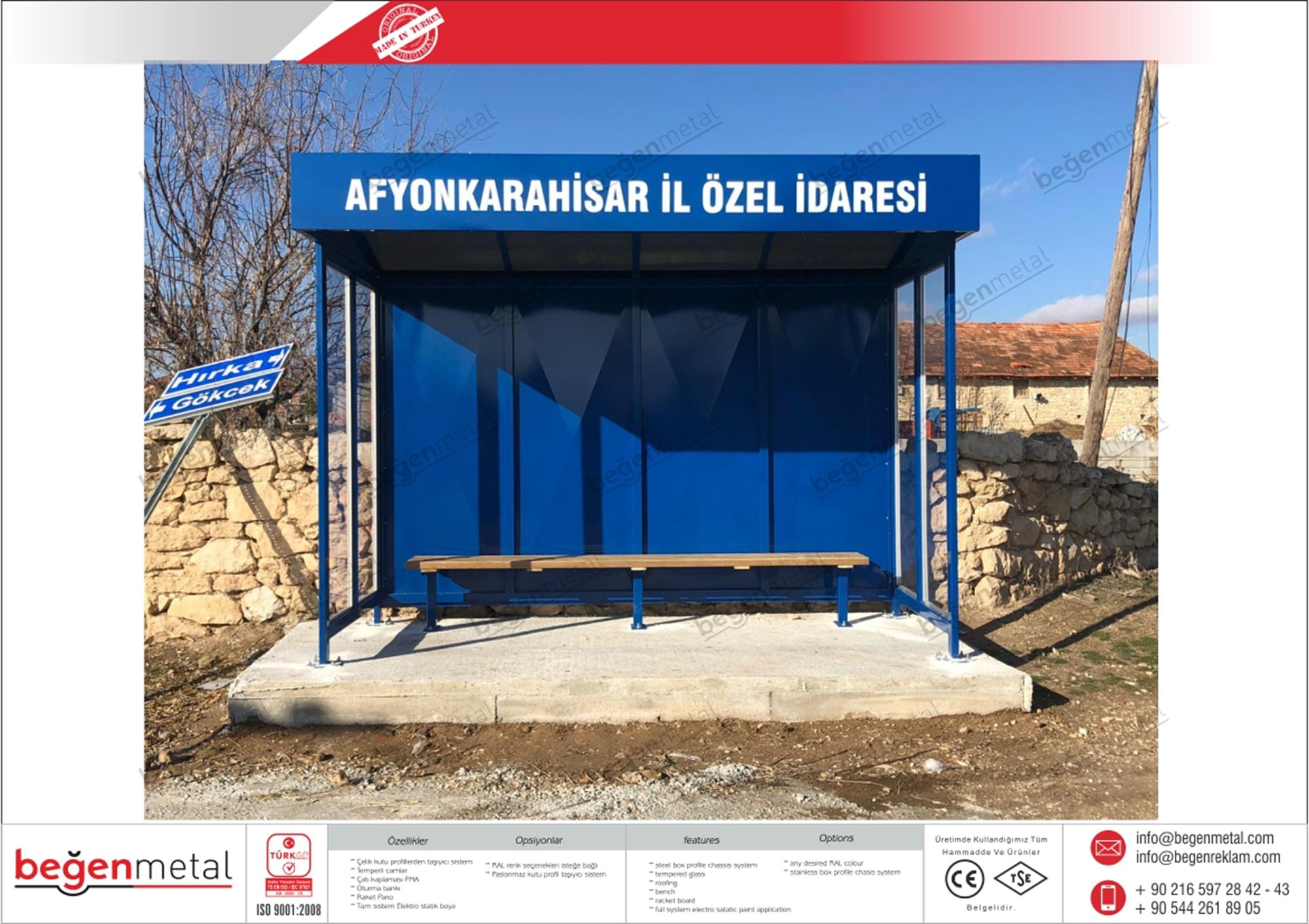 Saclı Otobüs Durak Modelleri